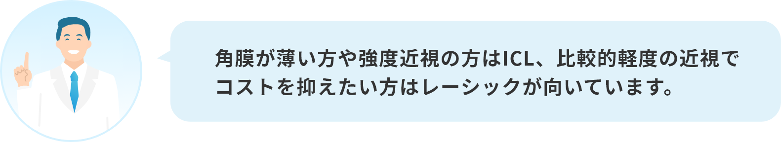 ICLとレーシックそれぞれの解説